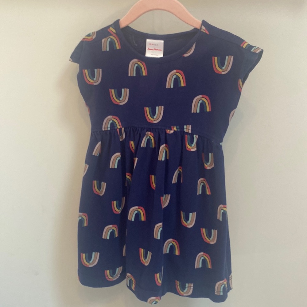 Hanna Anderson 2T rainbow dress